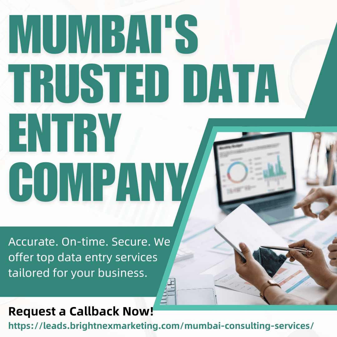 Data Entry Service in Mumbai